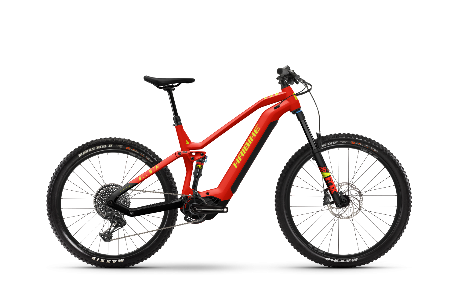 HAIBIKE AllMtn 7 720Wh 2023 matte/red/blk/neon